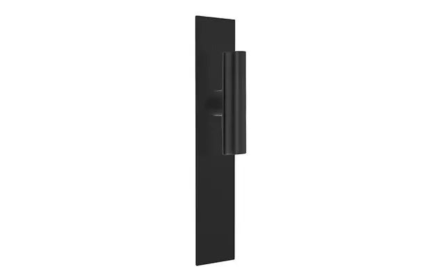 Deurkruk op schild Mat zwart pvd Inc Piet Boon PBI103P236SFC